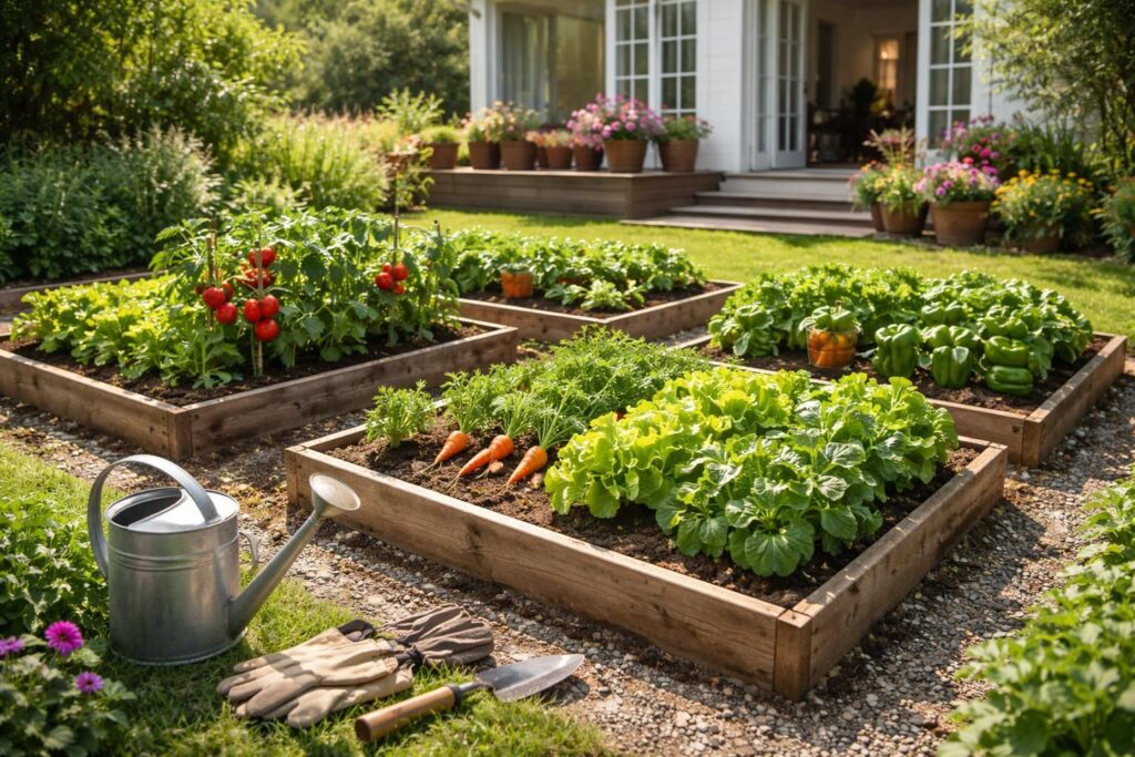 découvrez comment créer un potager à la maison facilement pour cultiver vos propres légumes frais et profiter d'un jardin potager personnalisé.