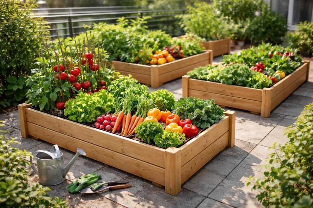 découvrez comment cultiver facilement des légumes en bac chez vous, même avec un espace limité. conseils pratiques pour un potager urbain réussi.