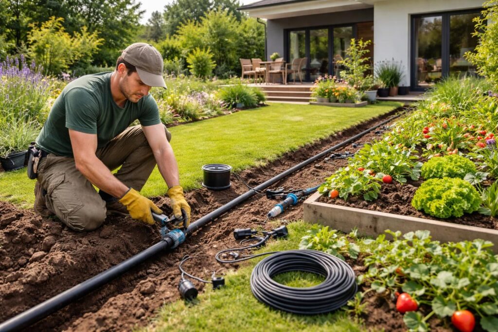 découvrez comment installer un système d’arrosage automatique pour entretenir votre jardin efficacement et économiser de l’eau.