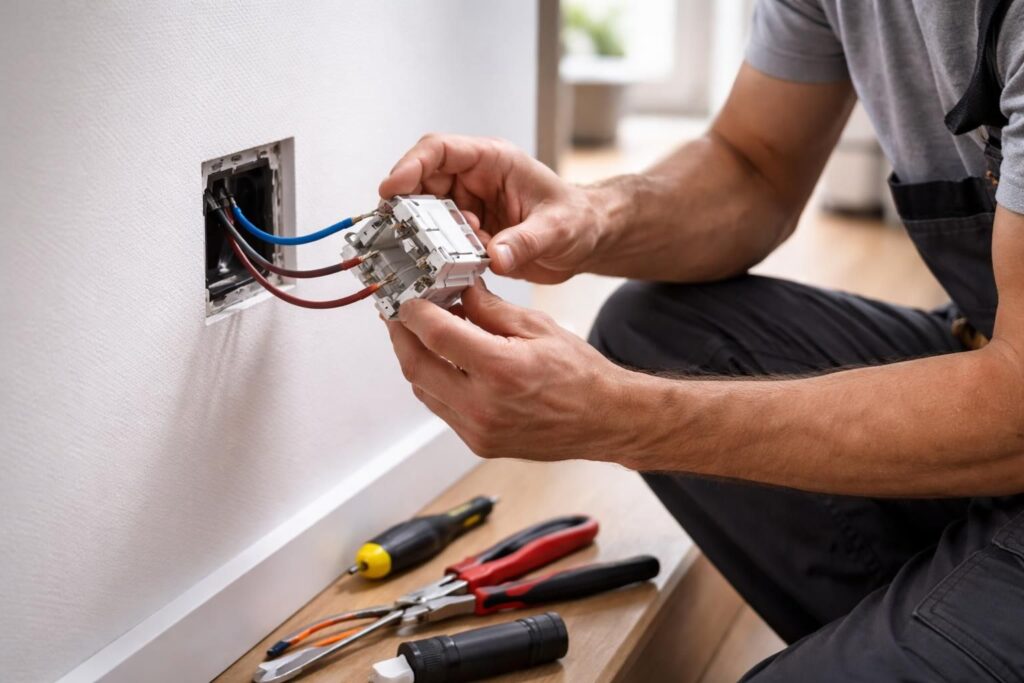 apprenez à installer un interrupteur va-et-vient facilement grâce à notre guide étape par étape pour un éclairage pratique et sécurisé.