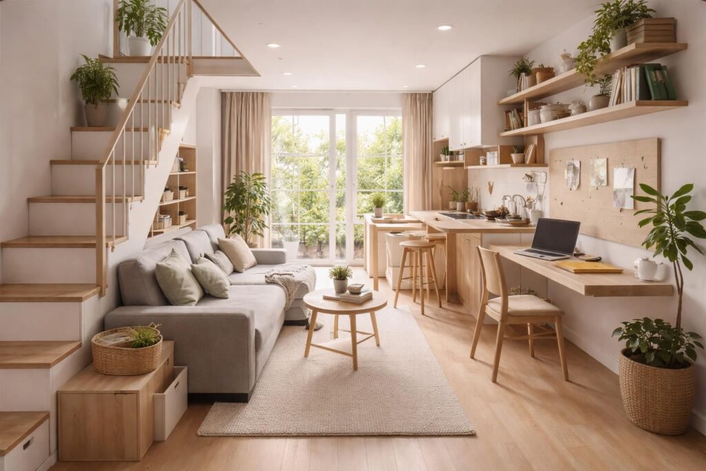 découvrez des astuces pratiques et ingénieuses pour optimiser l’espace dans une petite maison et tirer le meilleur parti de chaque mètre carré.