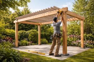 découvrez comment installer facilement une pergola pour embellir et protéger votre espace extérieur. guide complet étape par étape pour réussir votre projet.