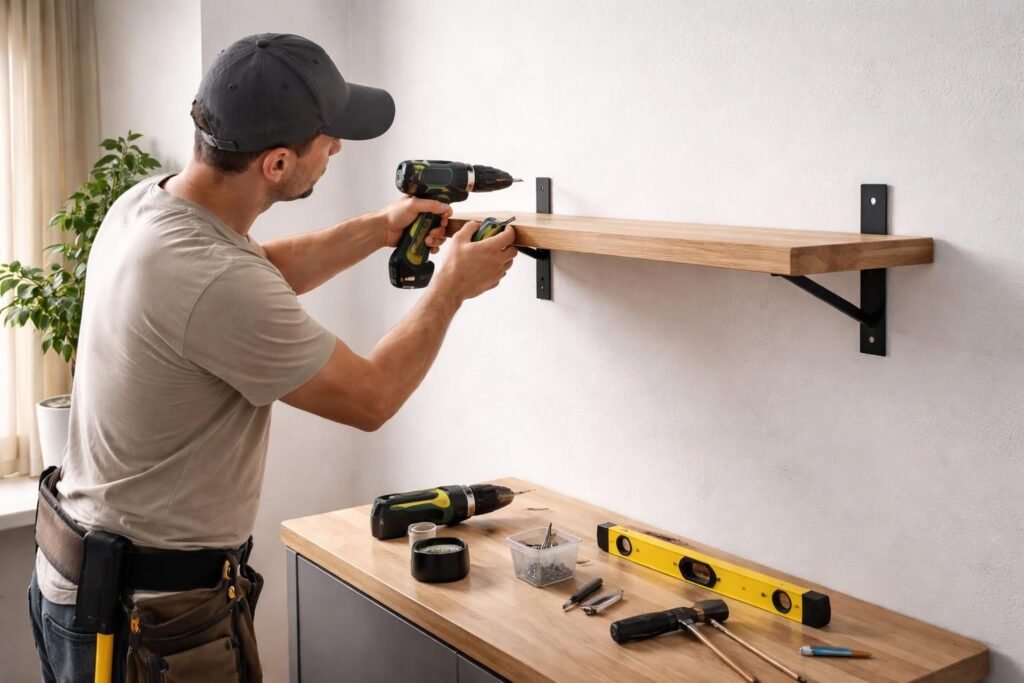 découvrez comment monter une étagère murale solide facilement grâce à notre guide étape par étape, pour un rangement pratique et sécurisé.