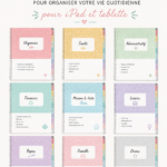 Classeur digital sur un iPad avec des documents bien organisés