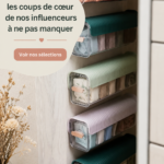 Sélection colorée de produits recommandés par des influenceurs sur Amazon