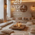 Intérieur cosy avec des éléments déco Hygge et des textures douces