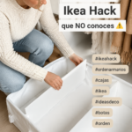 Une pièce de rangement inspirée par des hacks Ikea, bien organisée et stylée.