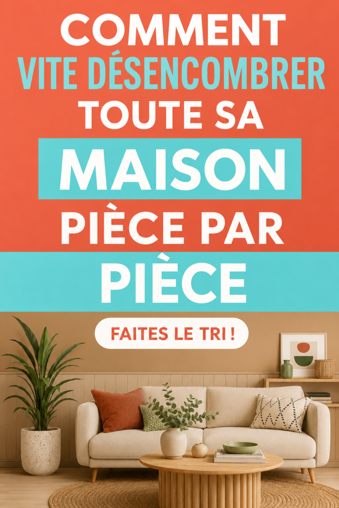 Image d'une maison désencombrée, mettant en avant un intérieur serein et accueillant.