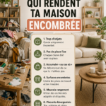 Une maison bien rangée, sans encombrement.
