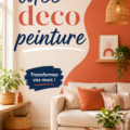 Intérieur chaleureux avec des murs peints en couleur pastel apaisante