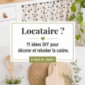 Cuisine rénovée avec des idées DIY créatives et pratiques