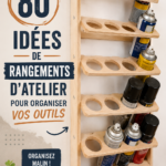 Atelier organisé avec des outils bien rangés pour une meilleure efficacité