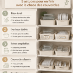 Cuisine bien ordonnée avec des boîtes alimentaires rangées, mettant en valeur l'organisation.