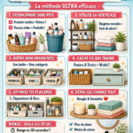 Salle de bain cosy et optimisée avec un style chaleureux