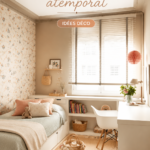 Chambre élégante avec une décoration intemporelle et chaleureuse.