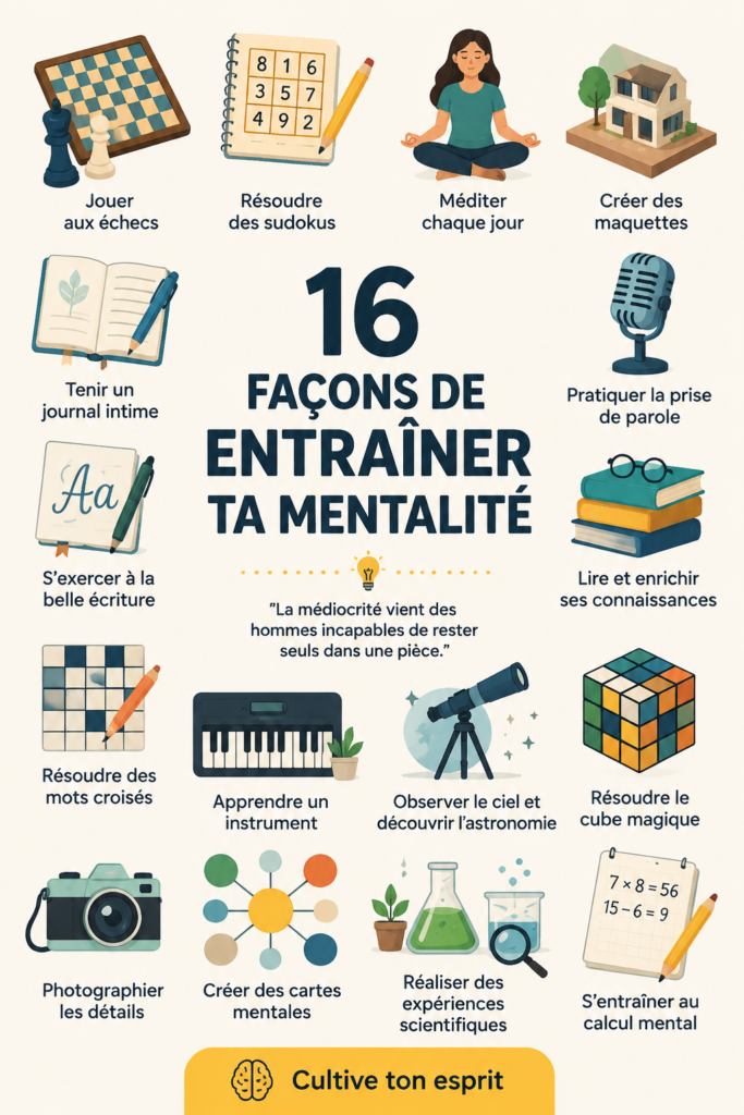 Femme méditant dans un environnement naturel pour entraînement mental