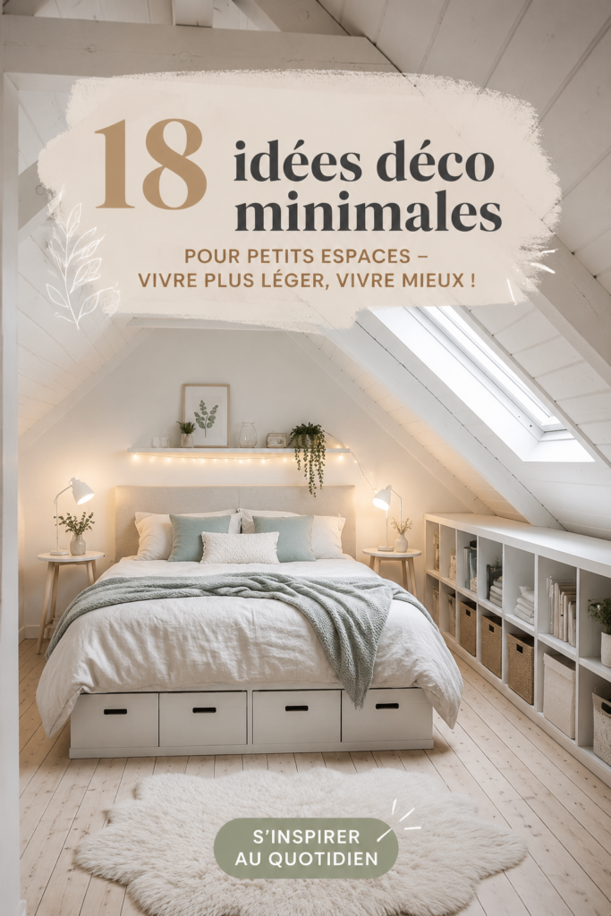 Intérieur chaleureux et fonctionnel d'un petit appartement avec des idées déco surprenantes pour maximiser l'espace.