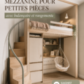 Exemple d'une chambre avec un lit mezzanine courbé de style moderne