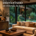 Salon lumineux et élégant avec décoration moderne