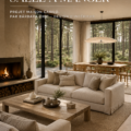 Salon moderne et chaleureux avec des touches de décoration personnelle