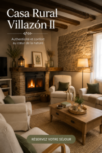 Intérieur d'une maison décorée avec goût près de Pamplona.