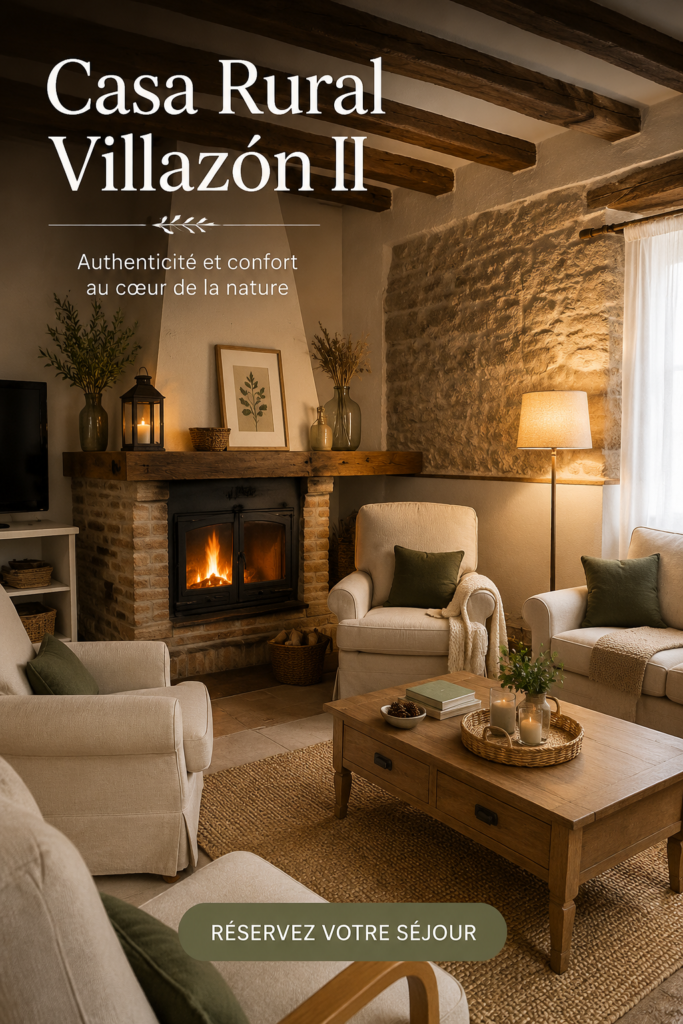 Intérieur d'une maison décorée avec goût près de Pamplona.