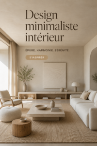 Un salon minimaliste avec des lignes épurées et des couleurs neutres