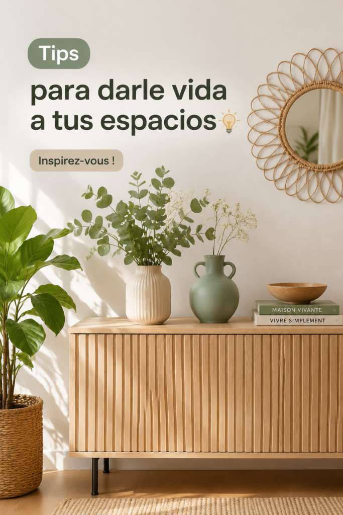 Une pièce lumineuse avec des couleurs vibrantes et des plantes vertes, créant une atmosphère accueillante