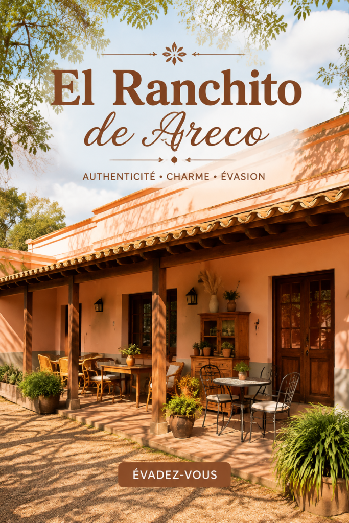 Intérieur chaleureux d'El Ranchito avec des éléments de décoration variés.