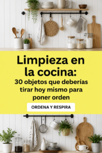 Cuisine organisée avec des objets essentiels seulement