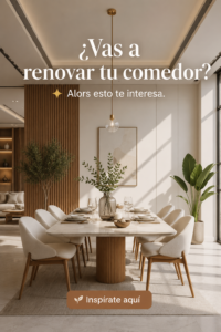 Salle à manger rénovée avec style moderne et chaleureux