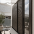 Intérieur moderne avec des éléments en aluminium