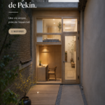 Aménagement inspiré des ruelles de Pékin avec décoration chaleureuse