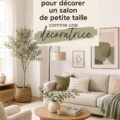 Un salon décoré avec des couleurs claires et des meubles multifonctionnels, optimisant l'espace.