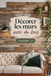 Un salon avec des murs en bois apportant une ambiance chaleureuse et accueillante.