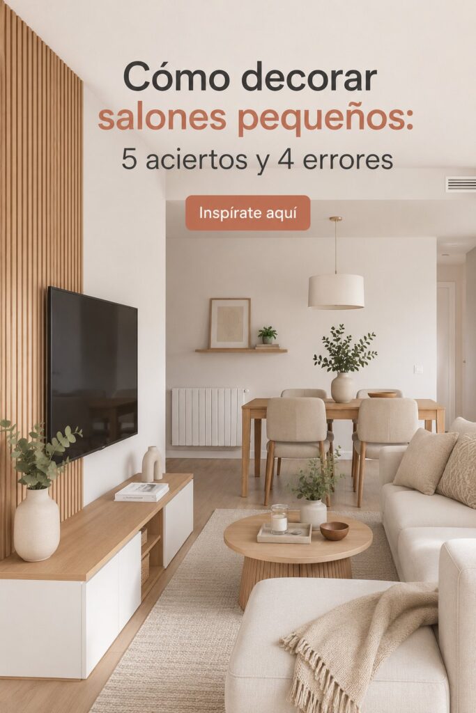Un petit salon moderne avec des couleurs claires et des meubles bien agencés