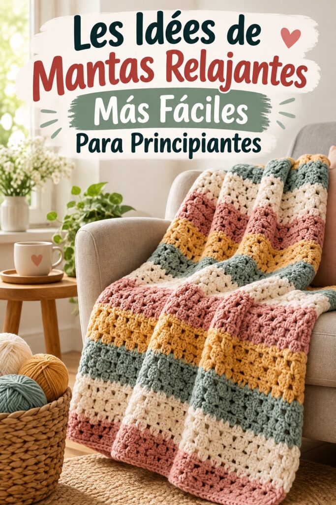 Couverture douce en crochet sur un canapé douillet dans un salon lumineux