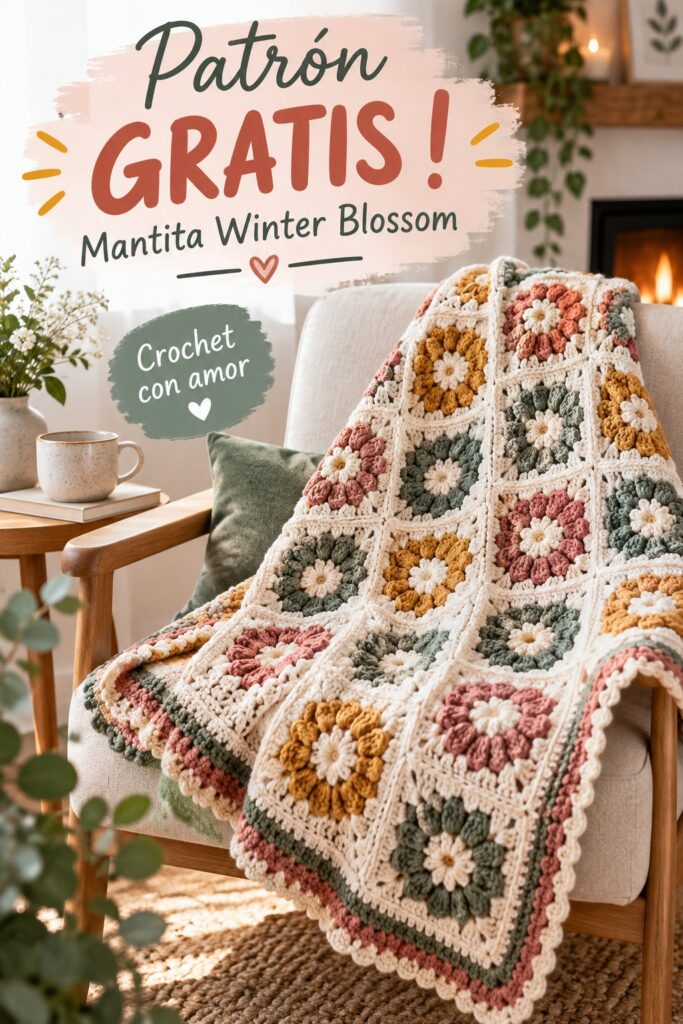 Patron gratuit pour réaliser une couverture en crochet élégante et douillette