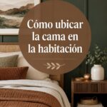 Une chambre bien aménagée avec un lit positionné selon les principes du Feng Shui.