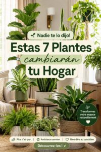 Une belle collection de plantes d'intérieur dans un salon moderne