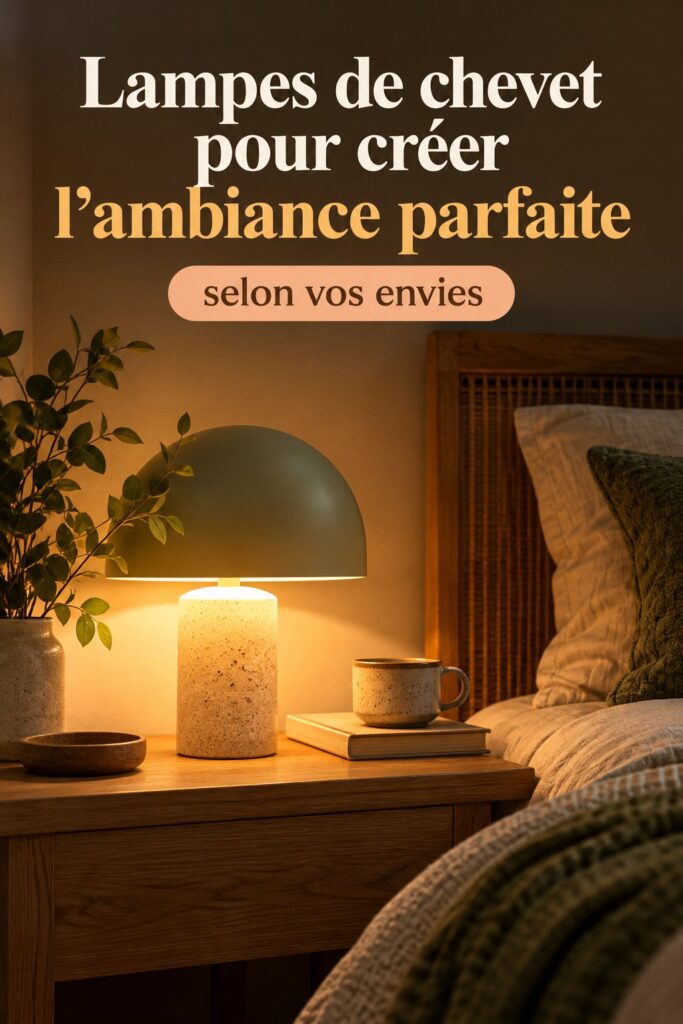 Lampes de chevet créant une ambiance chaleureuse dans une chambre moderne